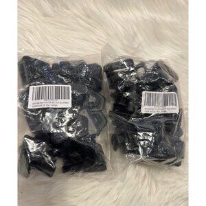 Closet Space Saving Hanger Hooks Two 18 Pack Heavy Duty Cascade Clothes